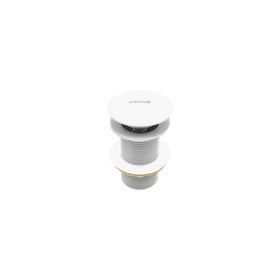 Creavit SF030Pop Up Taşmasız Mat Beyaz Lavabo Sifon Başlığı