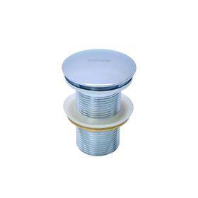 Creavit SF030Pop Up Taşmasız Metalik Gri Lavabo Sifon Başlığı
