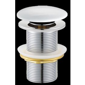 Creavit SF032-B 76 mm Beyaz Seramik Montajlı Basmalı Sifon Üst Takımı