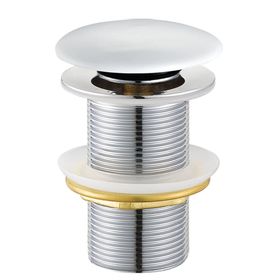 Creavit SF032-B 76 mm Beyaz Seramik Montajlı Basmalı Sifon Üst Takımı
