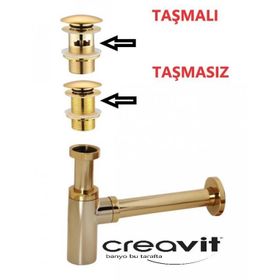 Creavit SF170 Krom Lavabo Sifonu