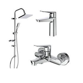 Creavit SH630 Bevel 3'lü Duş Seti Takımı