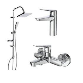 Creavit SH630 Bevel 3'lü Duş Seti Takımı