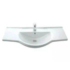 Creavit SL100 Selin 100 cm Etajerli Mobilya Dolap Uyumlu Lavabo