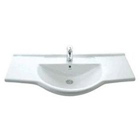 Creavit SL100 Selin 100 cm Etajerli Mobilya Dolap Uyumlu Lavabo