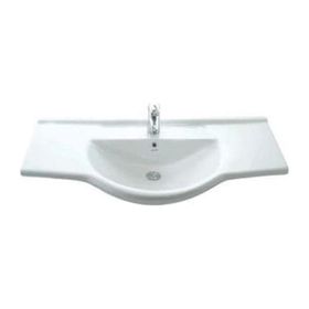 Creavit SL100 Selin 100 cm Etajerli Mobilya Dolap Uyumlu Lavabo