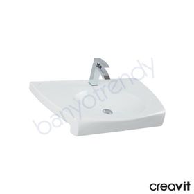 Creavit Slam 80 cm Tezgah Üstü Lavabo