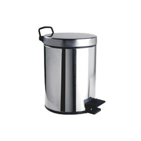 Creavit ST16612 Paslanmaz Krom 12 lt Pedallı Çöp Kovası