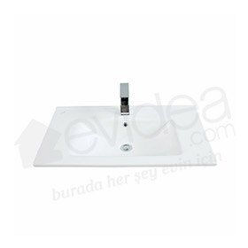 Creavit Su 80 cm Etajerli Lavabo