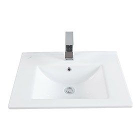 Creavit Su Dolap Uyumlu 45x55 cm Beyaz Lavabo