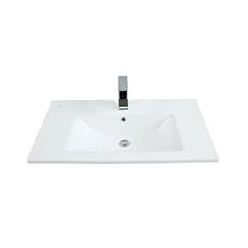 Creavit SU075 Su Etajerli ve Dolap Uyumlu Beyaz Lavabo
