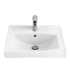 Creavit TF155 Sera 55 cm Mobilya Dolap Uyumlu Etajerli Lavabo