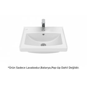 Creavit TF155 Sera Etajerli ve Dolap Uyumlu Lavabo