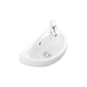 Creavit TP040 23x40 cm Beyaz Oval Lavabo
