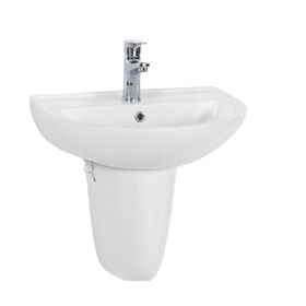 Creavit TP150 40X50 cm Batarya Delikli Yarım Ayaklı Lavabo