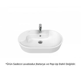 Creavit TP172 Topic 70 cm Beyaz Çanak Lavabo