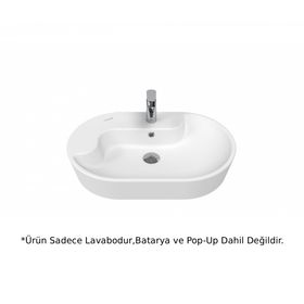 Creavit TP172 Topic 70 cm Beyaz Çanak Lavabo