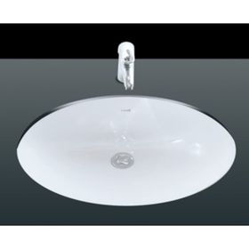 Creavit TP214 37x47 cm Beyaz Tezgah Altı Oval Lavabo
