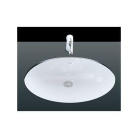 Creavit TP214 37x47 cm Beyaz Tezgah Altı Oval Lavabo