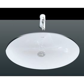 Creavit TP214 37x47 cm Beyaz Tezgah Altı Oval Lavabo
