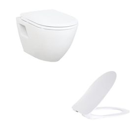 Creavit TP325 Terra Asma Klozet +Duck Yavaş Kapanan PP Kapak