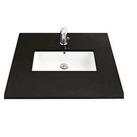 Creavit TP730 Siyah Beyaz Tezgah Altı Lavabo