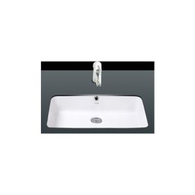 Creavit TP730 Siyah Beyaz Tezgah Altı Lavabo