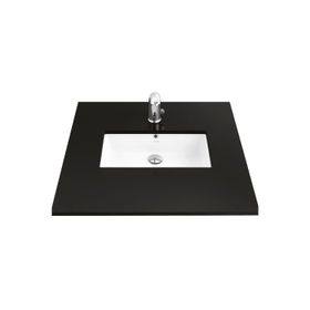 Creavit TP730 Siyah Beyaz Tezgah Altı Lavabo