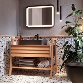 Creavit TR0100.01.BYM+SET Truva 100 cm Beyaz Banyo Dolabı