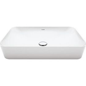 Creavit UL060-00MB00E-0000 Ultra 60 cm İnci Mat Beyaz Dikdörtgen Çanak Lavabo