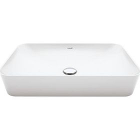 Creavit UL060-00MB00E-0000 Ultra 60 cm İnci Mat Beyaz Dikdörtgen Çanak Lavabo