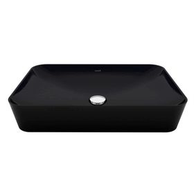 Creavit UL060-00SM00E-0000 Ultra 60 cm Mat Siyah Dikdörtgen Çanak Lavabo