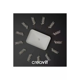 Creavit Ultra Dikdörtgen Çanak Tipi 60 cm Lavabo