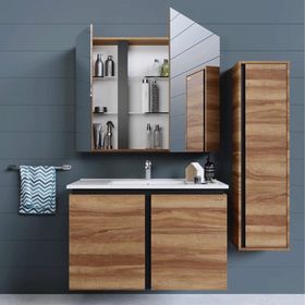 Creavit Verti 80 cm Banyo Dolabı Takımı
