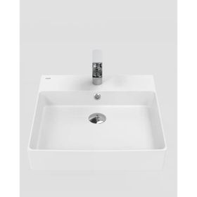 Creavit Volga 50x50 cm Kare Tezgah Üstü Lavabo