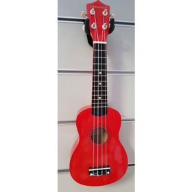 Cremonia AU01L-21RD kırmızı Soprano Ukulele
