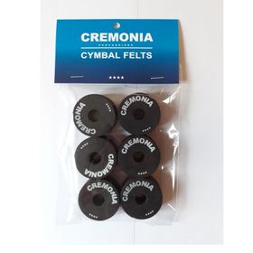 Cremonia CYMFELTS-BK 6'lı Siyah Zil Keçesi