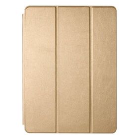 CresCent iPad A1893 9.7 Stiff Back Smart Case Gold Tablet Kılıf