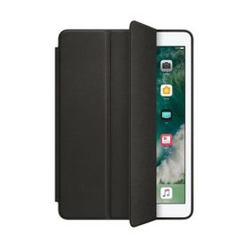 CresCent iPad A1954 9.7 İnner Soft Lux Deri Smart Case Siyah Tablet Kılıf