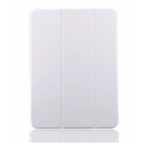 CresCent Samsung Galaxy Tab E 9.6 inç SM-T560-T561-T562-T565-T567 Smart Case Smart Cover Beyaz Tablet Kılıfı
