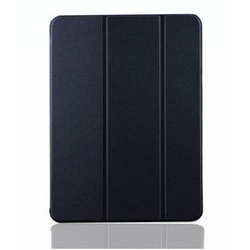 CresCent Samsung Galaxy Tab E 9.6 inç SM-T560-T561-T562-T565-T567 Smart Case Smart Cover Siyah Tablet Kılıfı