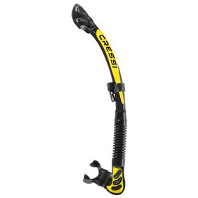 Cressi Alpha Ultra Dry Black Yellow Şnorkel
