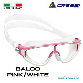 Cressi Baloo 2-7 Yaş Pembe Beyaz Deniz Gözlüğü