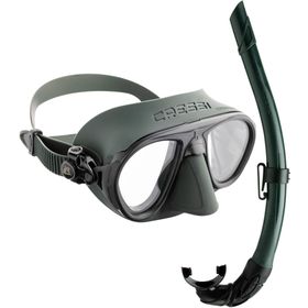 Cressi Calibro Corsica Yeşil Tek Beden Yumuşak Yapısı ile Çoklu Kullanıma Uygun Maske Şnorkel Set