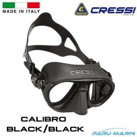 Cressi Calibro HD Dark Dalış ve Yüzme Maskesi