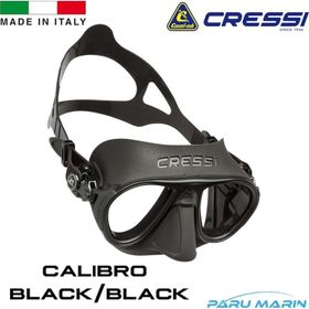 Cressi Calibro HD Dark Dalış ve Yüzme Maskesi