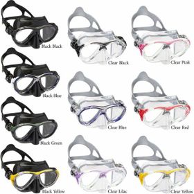Cressi Eyes Evolution Crystal Siyah Dalış Maskesi