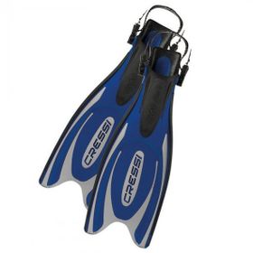 Cressi Frog Plus Blue Silver Dalış Paleti