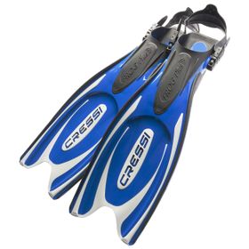 Cressi Frog Plus Blue Silver Dalış Paleti