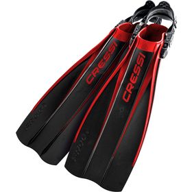Cressi Frog Siyah Kırmızı Dalış Paleti